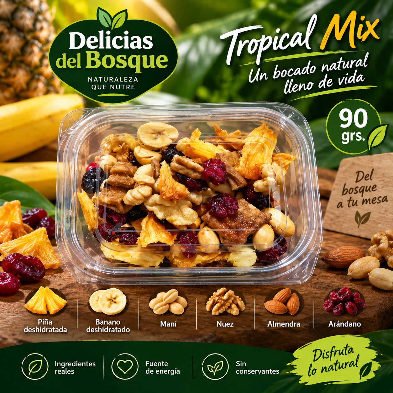 Tropical Mix Delicias del Bosque